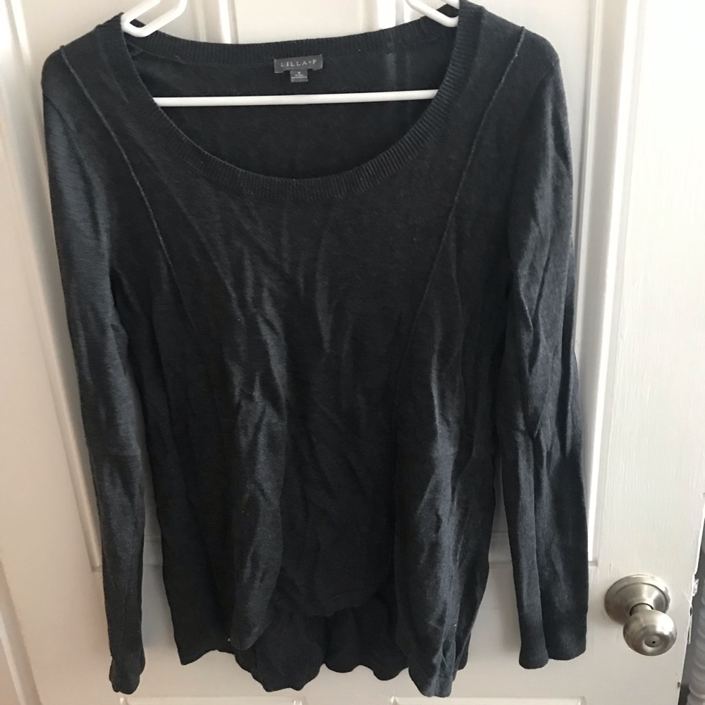 Cashmere Gray Sweater